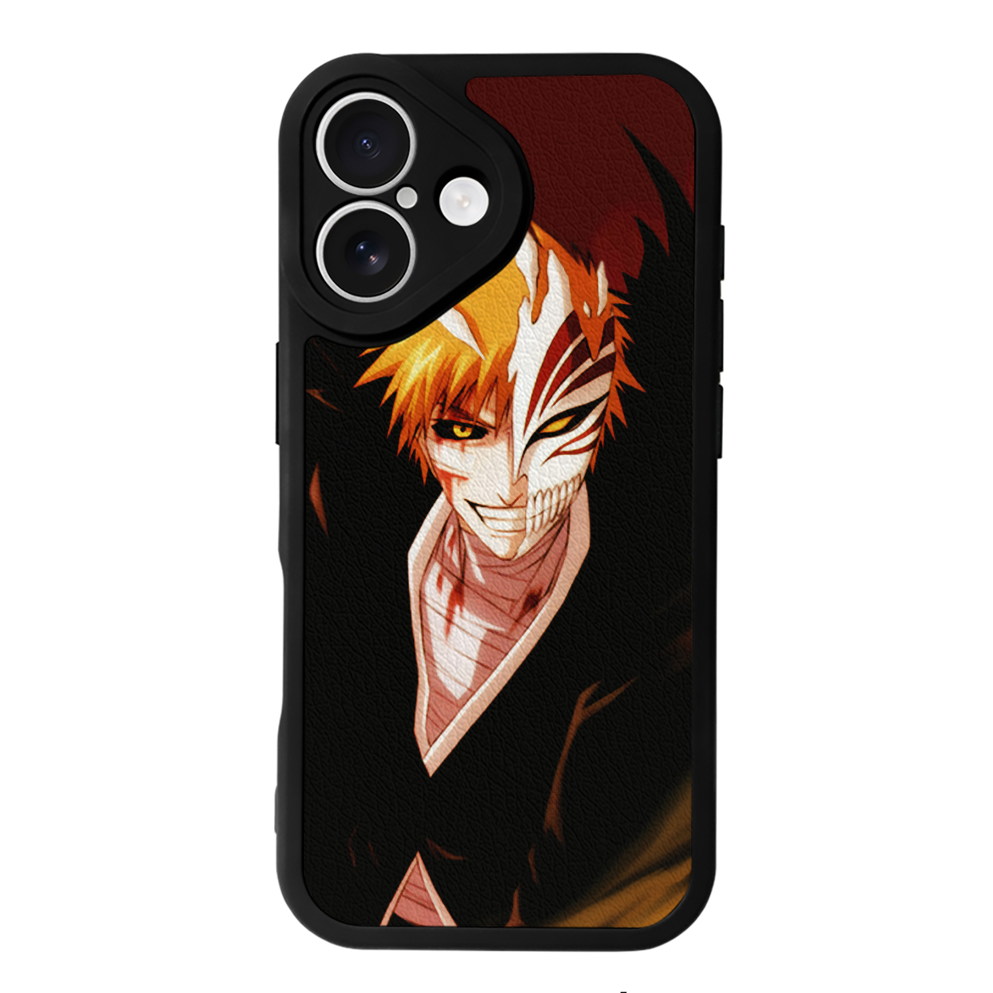 （画像用） ブリーチ BLEACH 【iPhone 16シリーズ対応】シリコンスマホケース（レザー調） 材質：シリコン